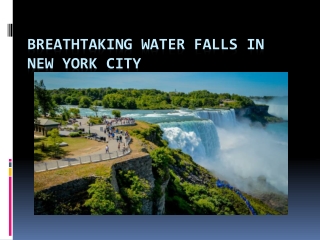 Breathtaking Water Falls in New York
