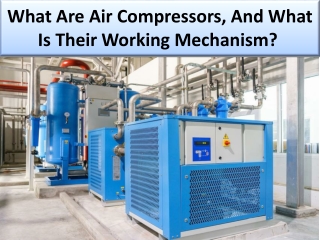 Countless various applications of Air compressor