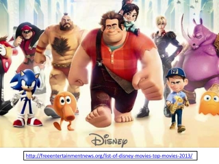 Disney Movies List