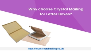 Why are Letter Boxes becoming more popular in the UK