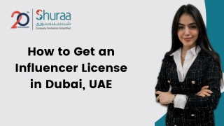 How to obtain an influencer license in the UAE