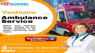 Medivic Ambulance Service in Dhanbad and Jamshedpur with Medical Crew