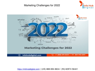 Marketing challenges 2022