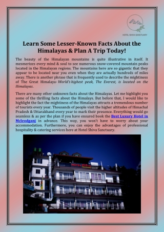 Hotels Near Dharamshala Cricket Stadium