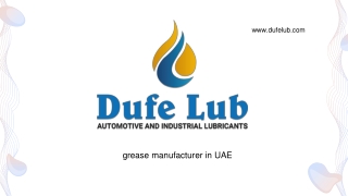 grease manufacturer in uae