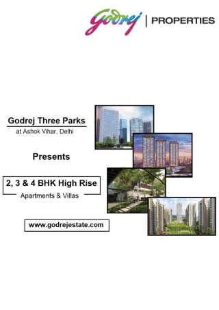 Godrej Three Parks Ashok Vihar, Delhi | Experience a Sense of Well-Being Indoors