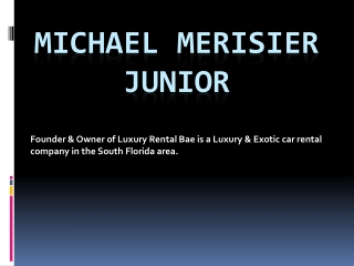 How to Become a Business Developer by Michael Merisier Junior