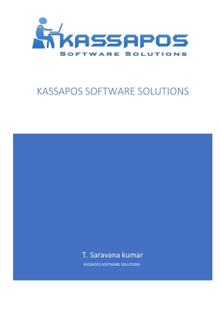 Retail billing software in Chennai- kassapos