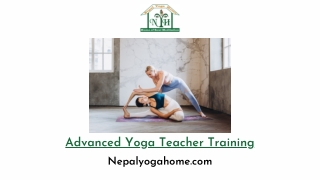 Advanced Yoga Teacher Training