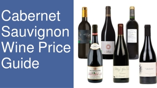 Cabernet Sauvignon Wine Price Guide