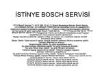 (*(- 0212 299 15 34 -)*) Bosch Servis, istinye, servisi Olma