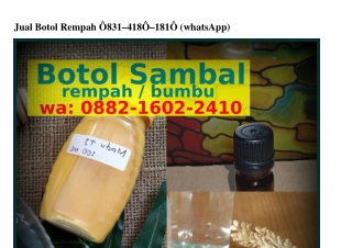 Jual Botol Rempah Ö8ᣮ1-Ꮞ18Ö-181Ö(whatsApp)