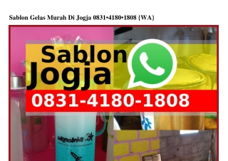 Sablon Gelas Murah Di Jogja Ô8౩I_ᏎI8Ô_I8Ô8[WA]