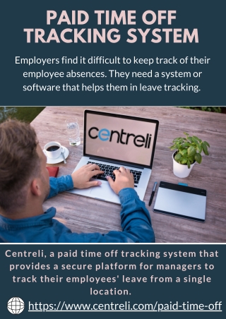 Paid Time Off Tracking System | Powerful Reporting Tool - Centreli
