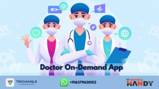 Doctor On-Demand App