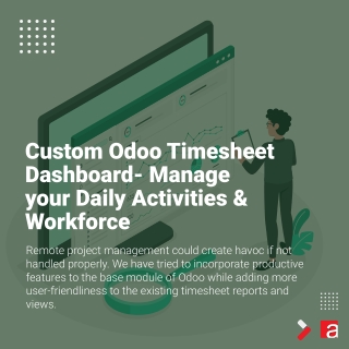 Custom Odoo Timesheet Dashboard