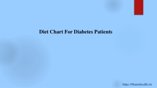 Diet Chart For Diabetes Patients