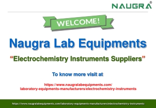 Electrochemistry Instruments Suppliers