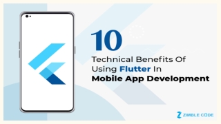 10 Technical Benefits Of Using Flutter In Mobile App Development