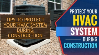 Protect Your HVAC System During Construction – Bob’s Climate Control