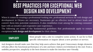 Best Practices for Exceptional Web Design and Development