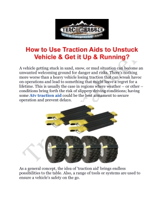 Buy Atv Traction Aids online in Florida | Trac-Grabber