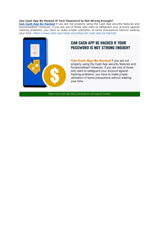 Can Cash App Be Hacked If Your Password Is Not Strong Enough-converted