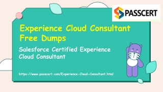2022 Free Salesforce Experience Cloud Consultant Exam Questions