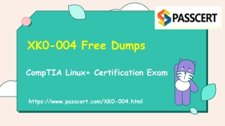 2022 Free Updated CompTIA Linux  XK0-004 Exam Dumps