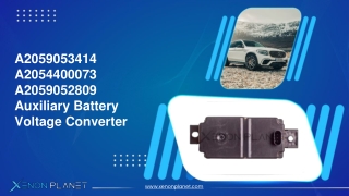 Mercedes-Benz  205-905-34-14-80 Auxiliary Battery Voltage Converter