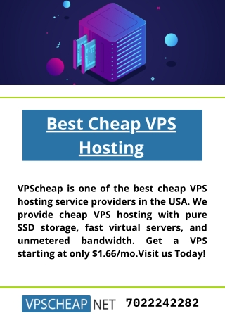 Best Cheap VPS Hosting