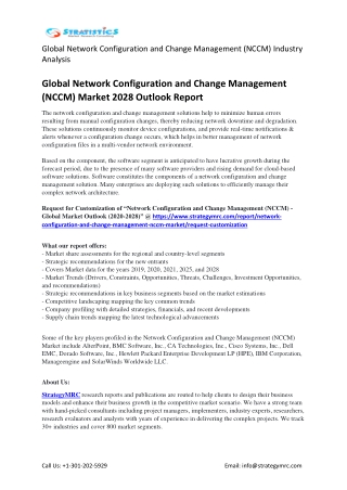 Global Network Configuration and Change Management (NCCM) Market Research Report