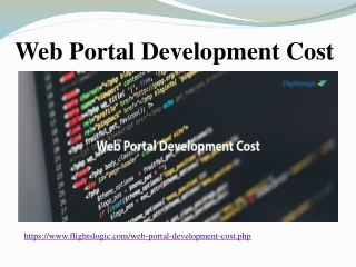 Web Portal Development Cost