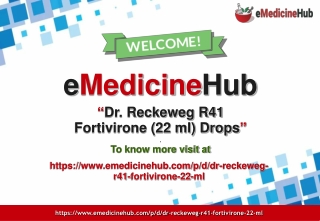 Dr. Reckeweg R41 Fortivirone Drops