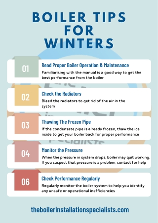 Boiler Tips for Winters