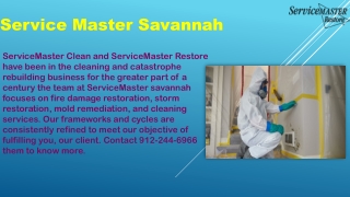 Contact Us For Fire Damage Service In Savannah