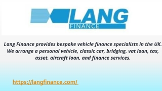 VAT and Financial Services