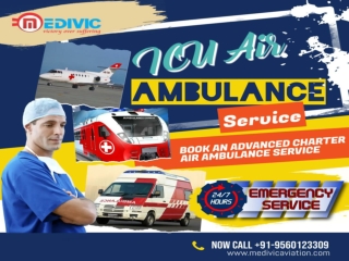 Select Topmost Emergency Air Ambulance Service in Silchar by Medivic