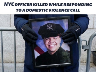 NYC officer killed while responding to a domestic violence call