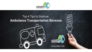 Top 4 Tips to Improve Ambulance Transportation Revenue