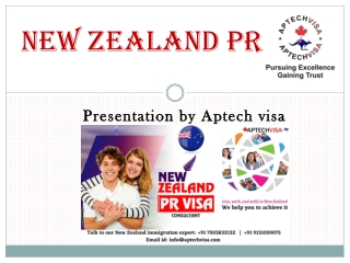 New Zealand PR Visa From Delhi, India - Aptech Visa