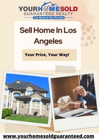 Sell Home In Los Angeles | Top Professional Real Estate Agents