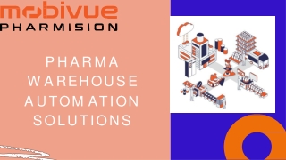 Pharma Warehouse Automation Solutions