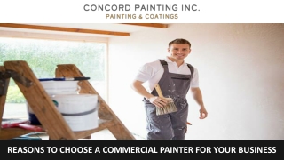 Reasons to Choose a Commercial Painter for Your Business