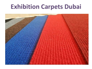 Exhibition Carpets in Dubai