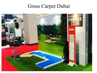 Grass Carpet in Dubai