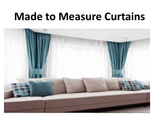 Made to Measure Curtains in Dubai