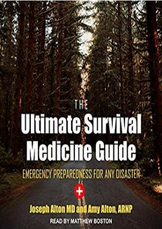 [Epub] The Ultimate Survival Medicine Guide: Emergency Preparedness for ANY Disaster Full