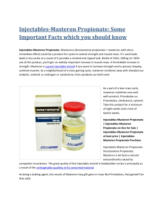 injectables-masteron-propionate