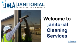 Janitorial Cleaning Services Los Angeles